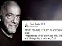 Paulo Coelho'dan Özil'e destek mesajı