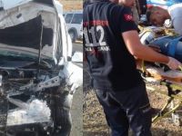 Sıla yolunda kafa kafaya çarpıştılar
