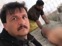 Ölüyle selfie çeken mezarcının başı dertte