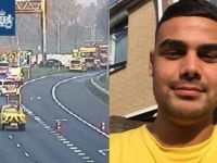 Yanan araçta bir Türk genci de vardı
