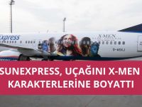 SunExpress uçağı X-Men'e boyattı