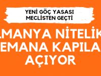 Almanya, nitelikli elemana kapıyı açıyor