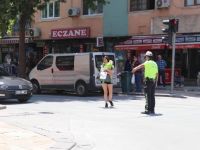 Kırmızı ışıkta geçenlere ceza