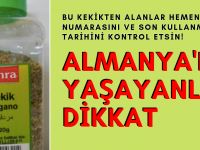Almanya'da bu kekikler geri çağrıldı