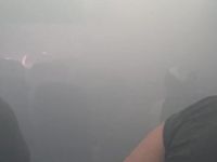 Kabine duman sızdı: 3 yolcu zehirlendi