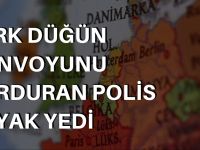 Türk düğün konvoyunu durduran polis dayak yedi