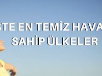 En temiz havaya sahip ülkeler açıklandı