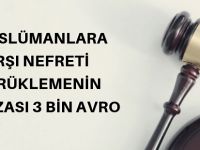 Fransız yazara 3 bin avro ceza