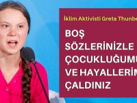 Thunberg'den liderlere sert eleştiri