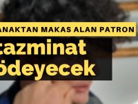Yanaktan 'makas almak' tazminat sebebi