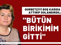 Boş kağıda imza atan gurbetçi dolandırdılar
