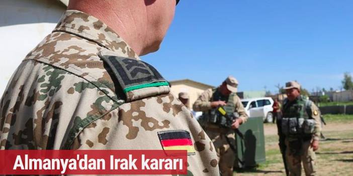 Almanya, Irak'taki askerlerinin görev süresini uzattı