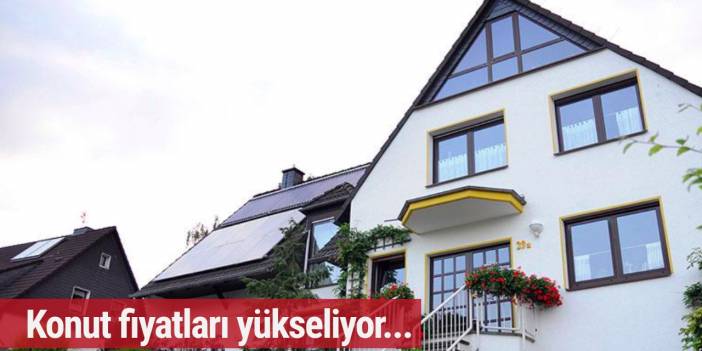 Almanya'da konut fiyatları yükselişte...