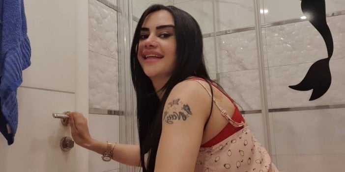 İzdivaç programıyla ünlenen Naz Mila iç çamaşırıyla yatak pozu verdi