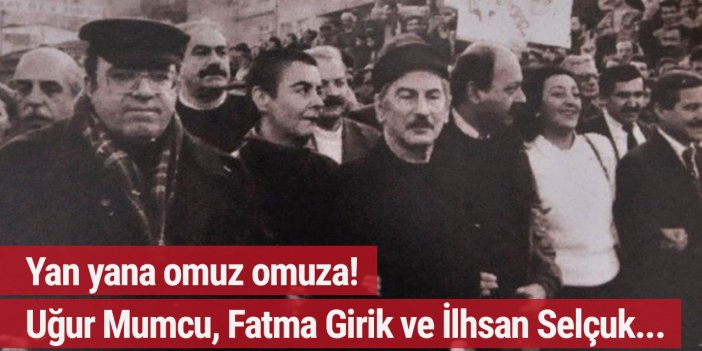 Bu fotoğrafın hikayesini biliyor musunuz? Uğur Mumcu ve Fatma Girik yan yana!