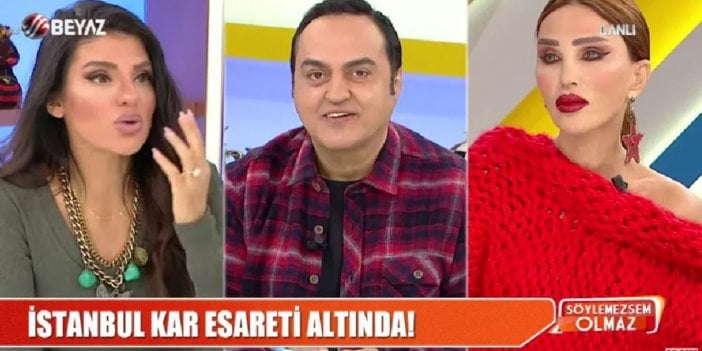 Bircan Bali vurdukça Arto savundu... Magazin programında Ekrem İmamoğlu kavgası