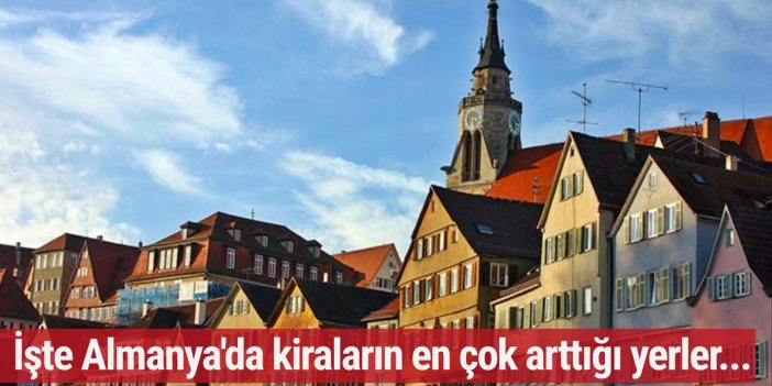 Almanya'da ev kiraları rekora koşuyor...