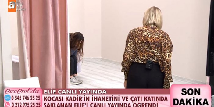 Esra Erol ekrana çıkmak istemeyen genç kızı hem ifşa etti hem de azarladı