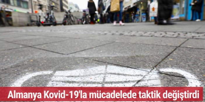 Almanya'dan Kovid-19'la mücadelede yeni strateji