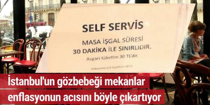 "Mekân sahibi resmen 'İki çay içiyorsan, yarım saat otur s… git' demiş!"