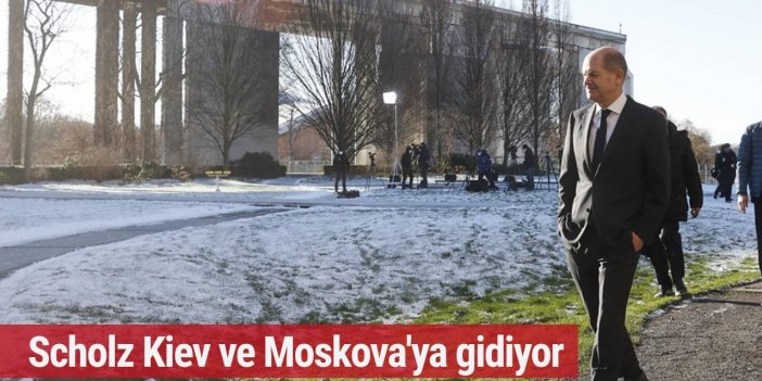 Ukrayna krizindeki duruşu eleştiriliyordu... Scholz Kiev ve Moskova'ya gidiyor