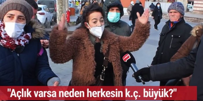 'Avrupa'dan geliyorum' diyen kadın muhabiri çıldırttı