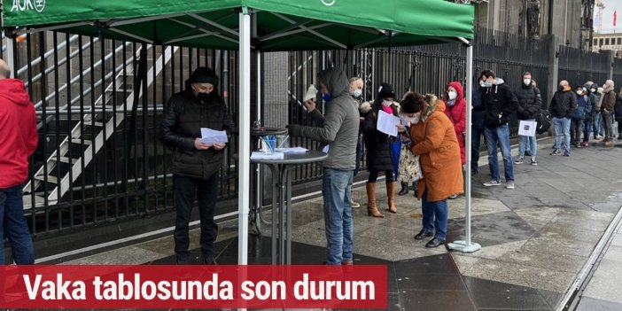Almanya'da vaka sayıları düşüşe geçti