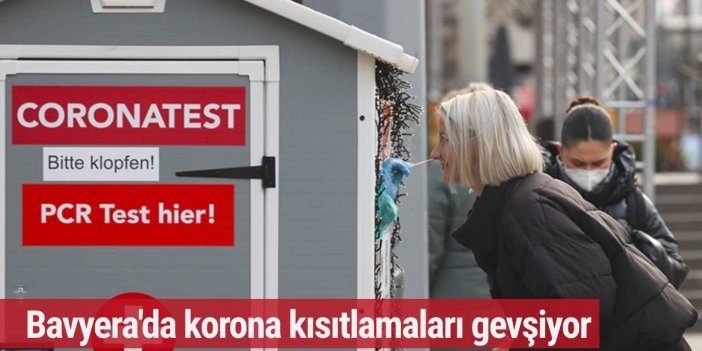 Bavyera'da korona kısıtlamaları gevşiyor