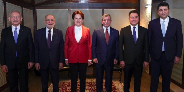 Altı muhalefet partisi genel başkanından ortak açıklama!