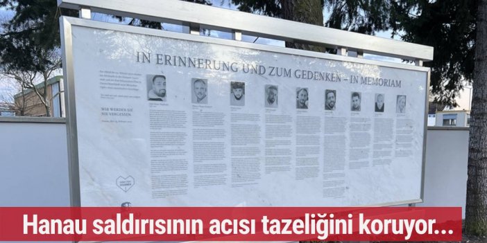 Almanya'da Türkleri de hedef alan ırkçı Hanau saldırısının üzerinden 2 yıl geçti