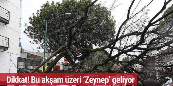 Avrupa'da 'Zeynep' alarmı! Almanya'da endişeli bekleyiş...