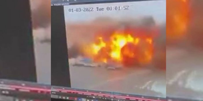 Rus ordusu, Harkov'da belediye binasını böyle havaya uçurdu