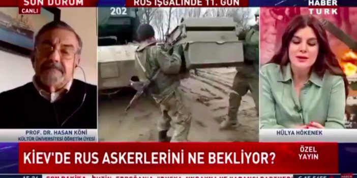 Habertürk'te skandal sözler! ''Erkeklerimiz Ukraynalıların gelmesini bekliyor''