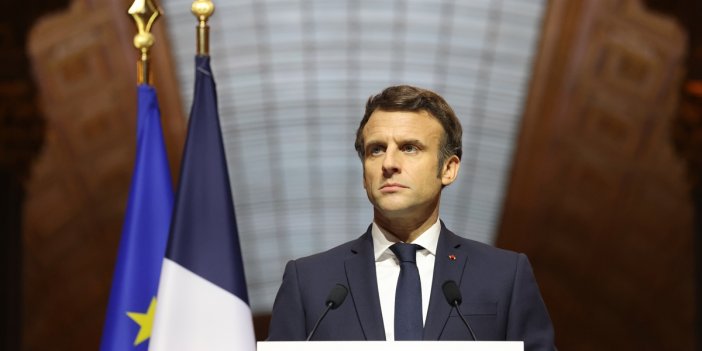 Macron: "Ukrayna ile müzakereleri yeniden başlatması için Putin'i iknaya çalışıyoruz"