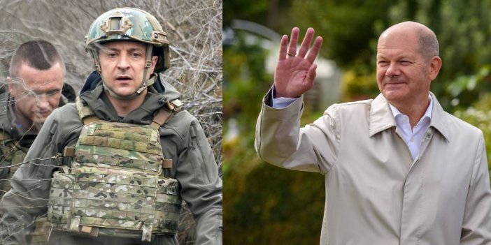 Zelenskiy'den Scholz'a büyük sitem: Almanya'ya hak ettiği liderliği verin...