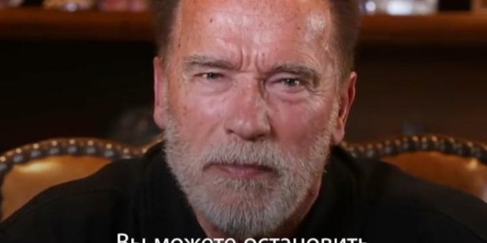 Arnold Schwarzenegger'den Putin'e: 'Bu savaşı sen başlattın, sen durdur'