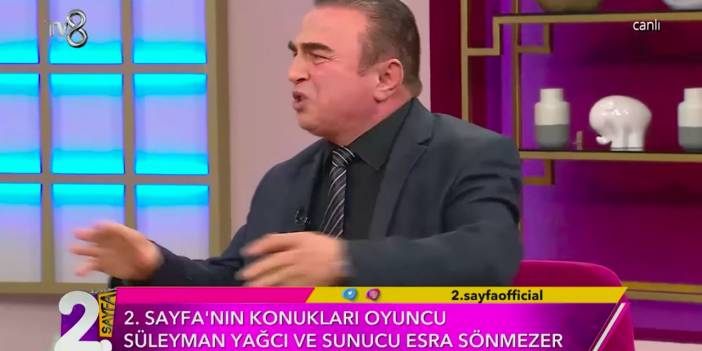 Oyuncu Süleyman Yağcı'dan tepki çeken sözler! "Metroda öpüşürsen ben devreye girerim"