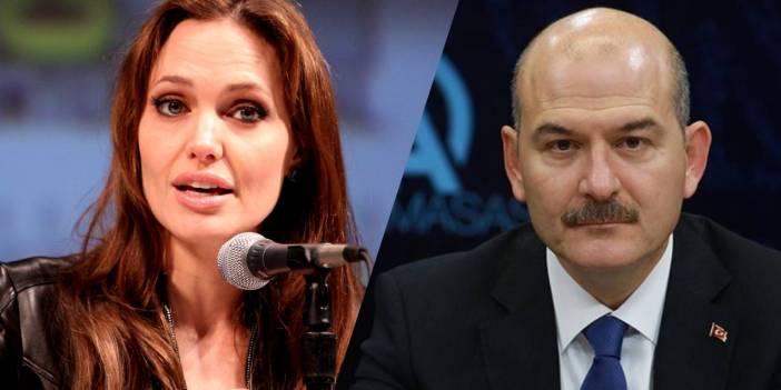 Soylu'nun Angelina takıntısı! Üçtür fırçalıyor...