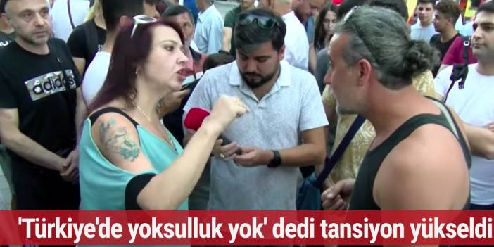 Türkiye'deki röportajda Fransa'da yaşayan adam ve Almanya'da yaşayan kadın fena kapıştı