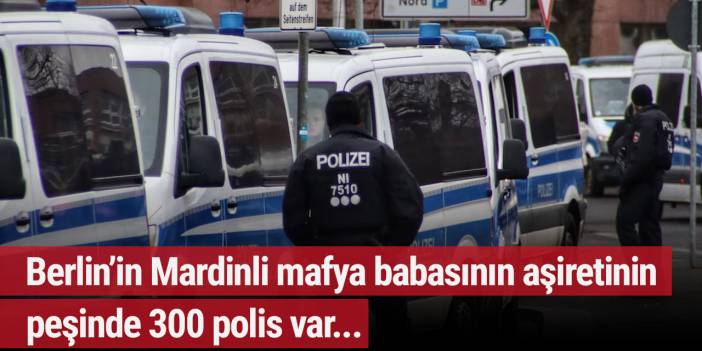 Başında Almanya'dan Türkiye'ye sınır dışı edilmek istenen Mardinli mafya babasının bulunduğu suç çetesi ortalığı birbirine kattı!