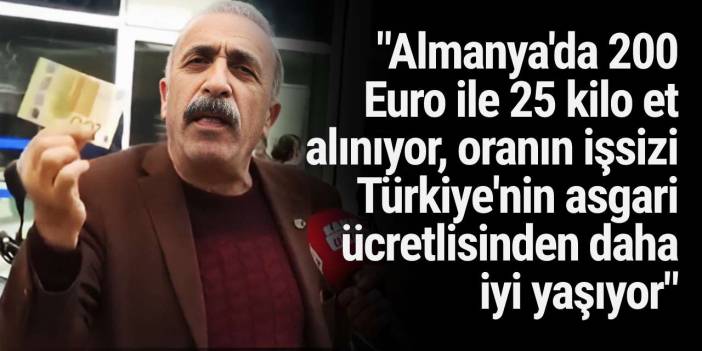 "Almancı troller size sesleniyorum" dedi sonra da cebinden TL ve Euro'ları çıkardı!