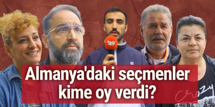 Almanya'daki seçmenler kime oy verdi ?