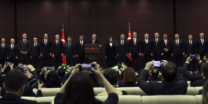 Türkiye'nin yeni bakanları belli oldu