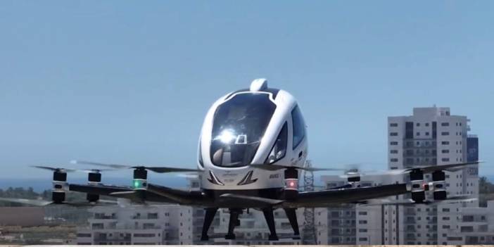 Drone taksiler dünyadaki yerini alıyor