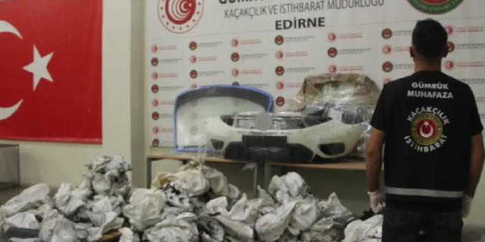 Kapıkule Gümrük Kapısı'nda 21 milyon lira değerinde kaçak oto parçası yakalandı