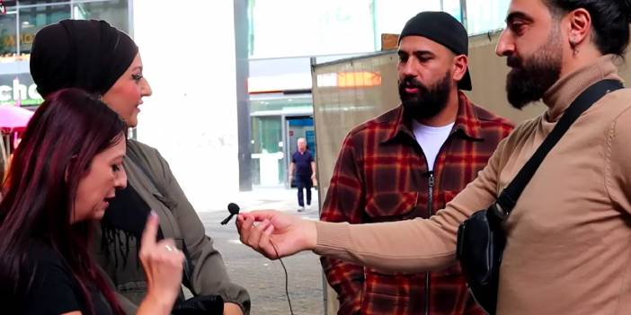 Almanya'da yapılan sokak röportajında gurbetçiler çileden çıktı!