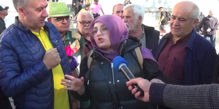 Gurbetçi: ''Paramız yok diyorsunuz, bakın herkesin ayağında ayakkabı var!''