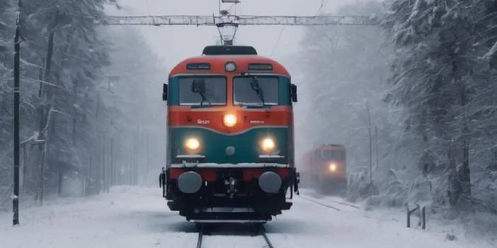 Kar yağışı Almanya’da tren seferlerini aksattı