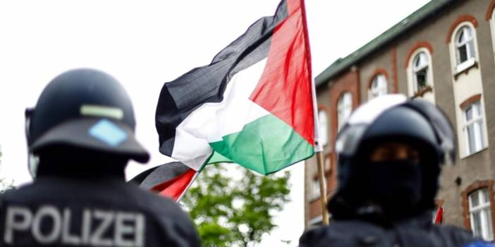 Almanya'da Filistin eylemleri: Binlerce kişi katıldı