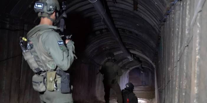 Hamas'ın mega tüneli keşfedildi!